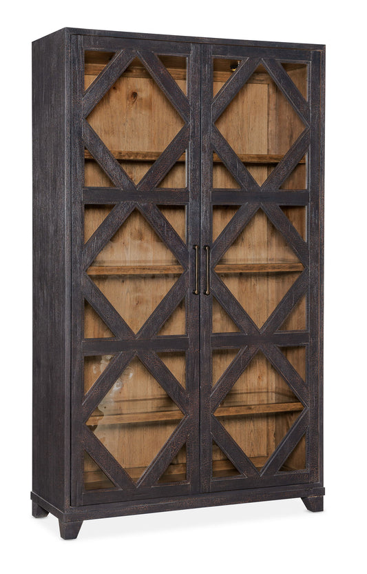 Big Sky - Display Cabinet - Black / Light Brown
