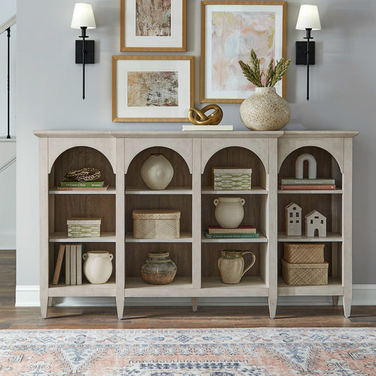 Pavilion - Breakfront Accent Cabinet - Natural