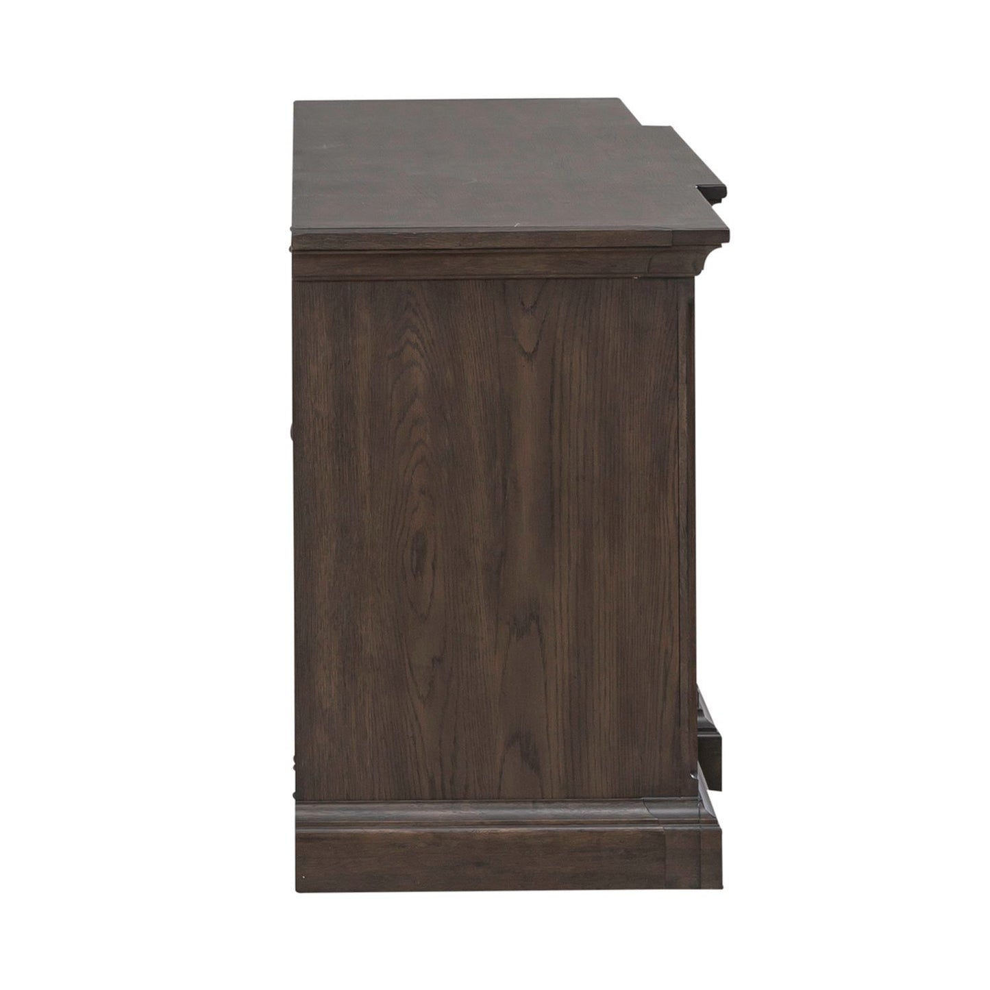 Paradise Valley - 78" Entertainment Console - Saddle Brown