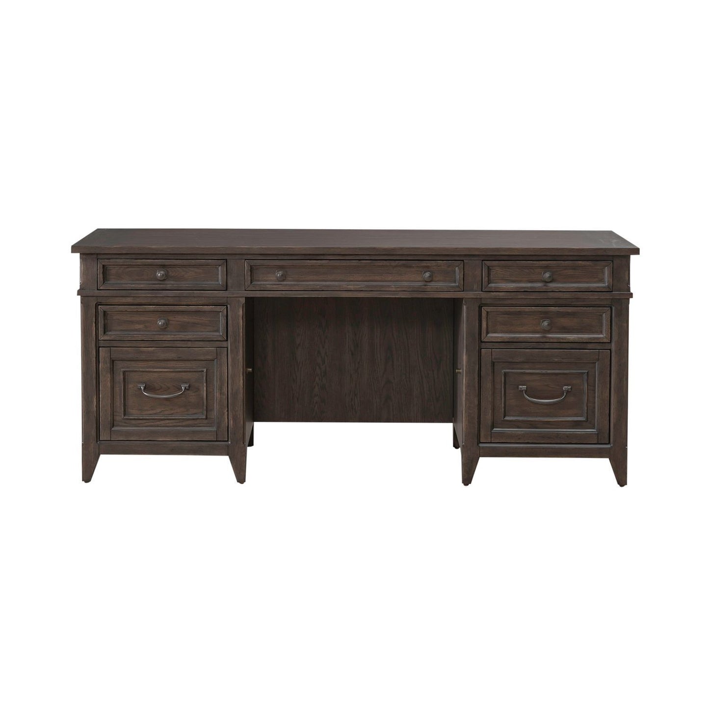 Paradise Valley - Executive Credenza - Saddle Brown