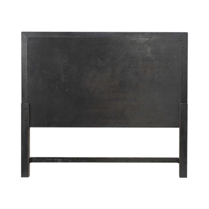 Skyview Lodge - King Panel Headboard - Cobblestone