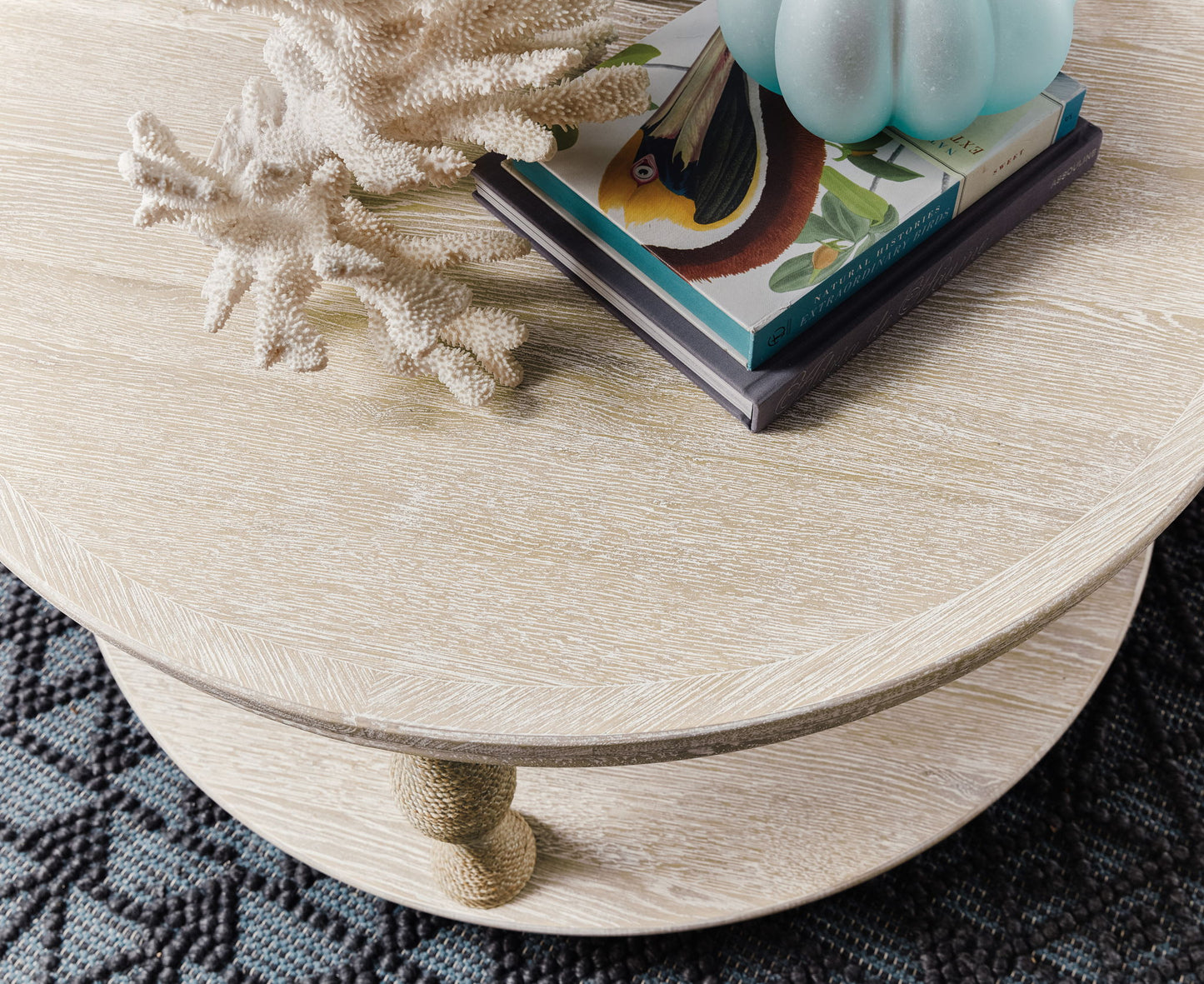 Serenity - Bahari Round Cocktail Table - Beige