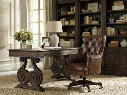 EC - Bradley Executive Swivel Tilt Chair - Dark Brown