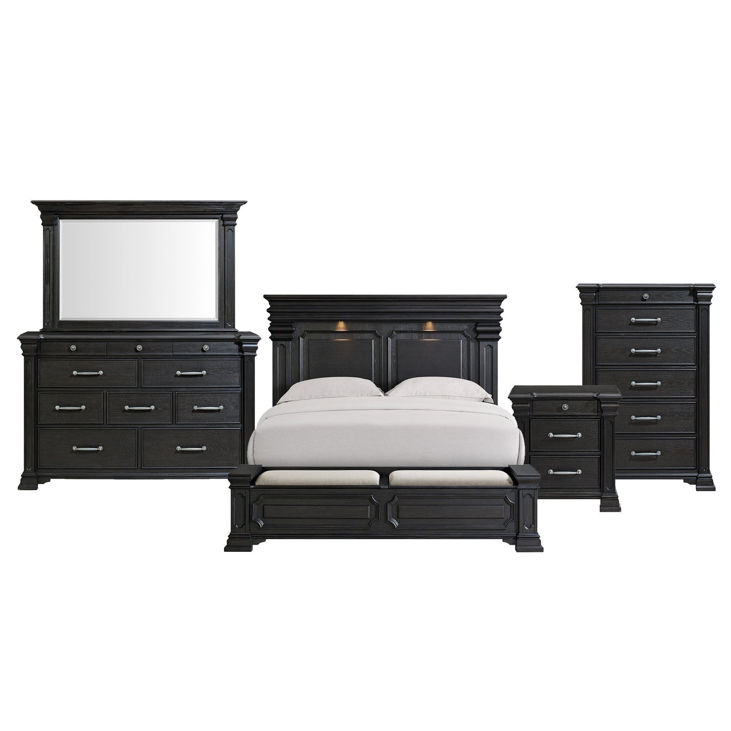 Kings Court - Storage Bedroom Set