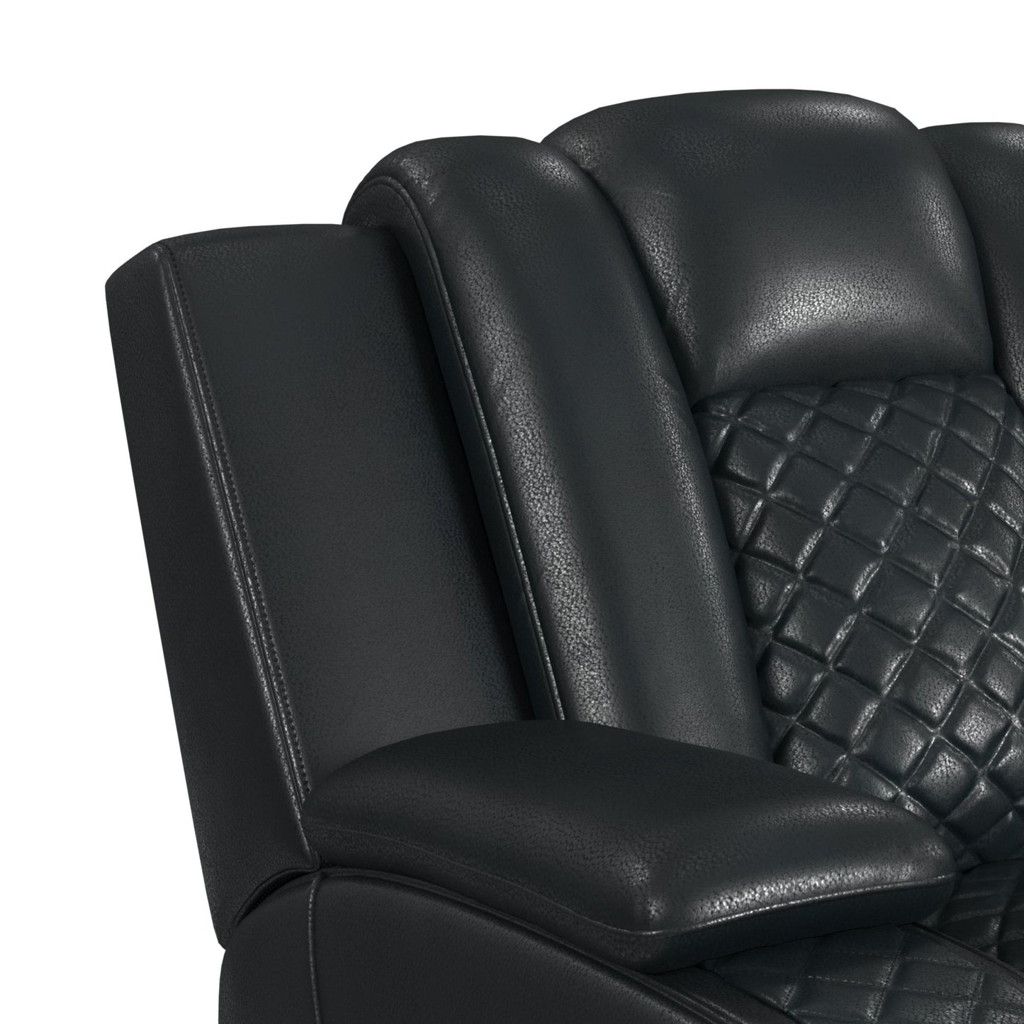 Carlo - Power Motion Sofa With Power Headrest, Dropdown Table, Power Strip, LED And Reading Light