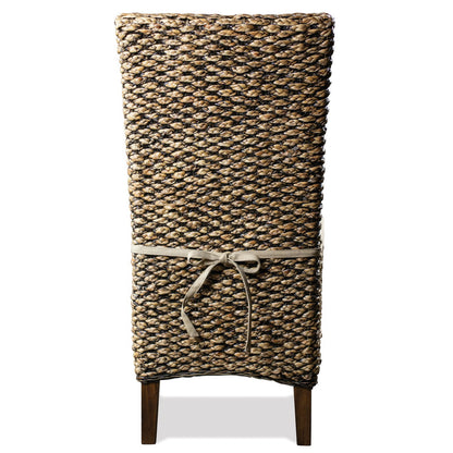 Mix-N-Match Chairs - Woven Side Upholstered Chair (Set of 2) - Hazelnut