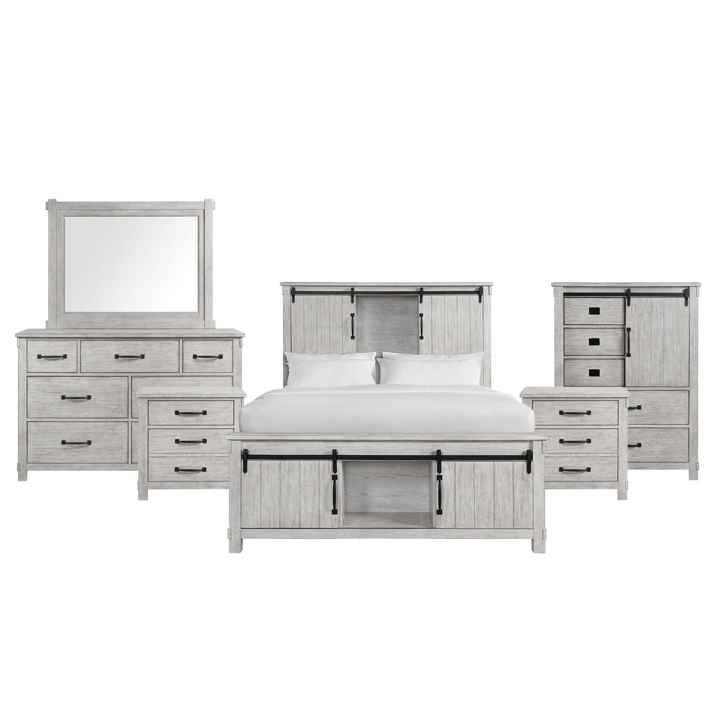 Scott - Platform Storage Bedroom Set