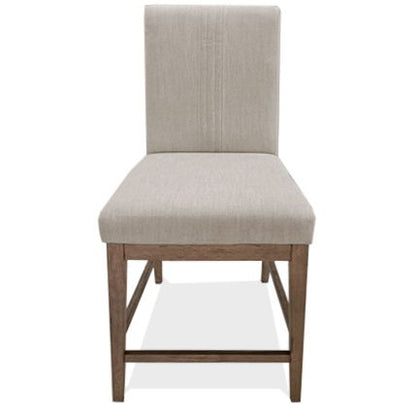 Davie - Counter Height Chair (Set of 2) - Light Brown