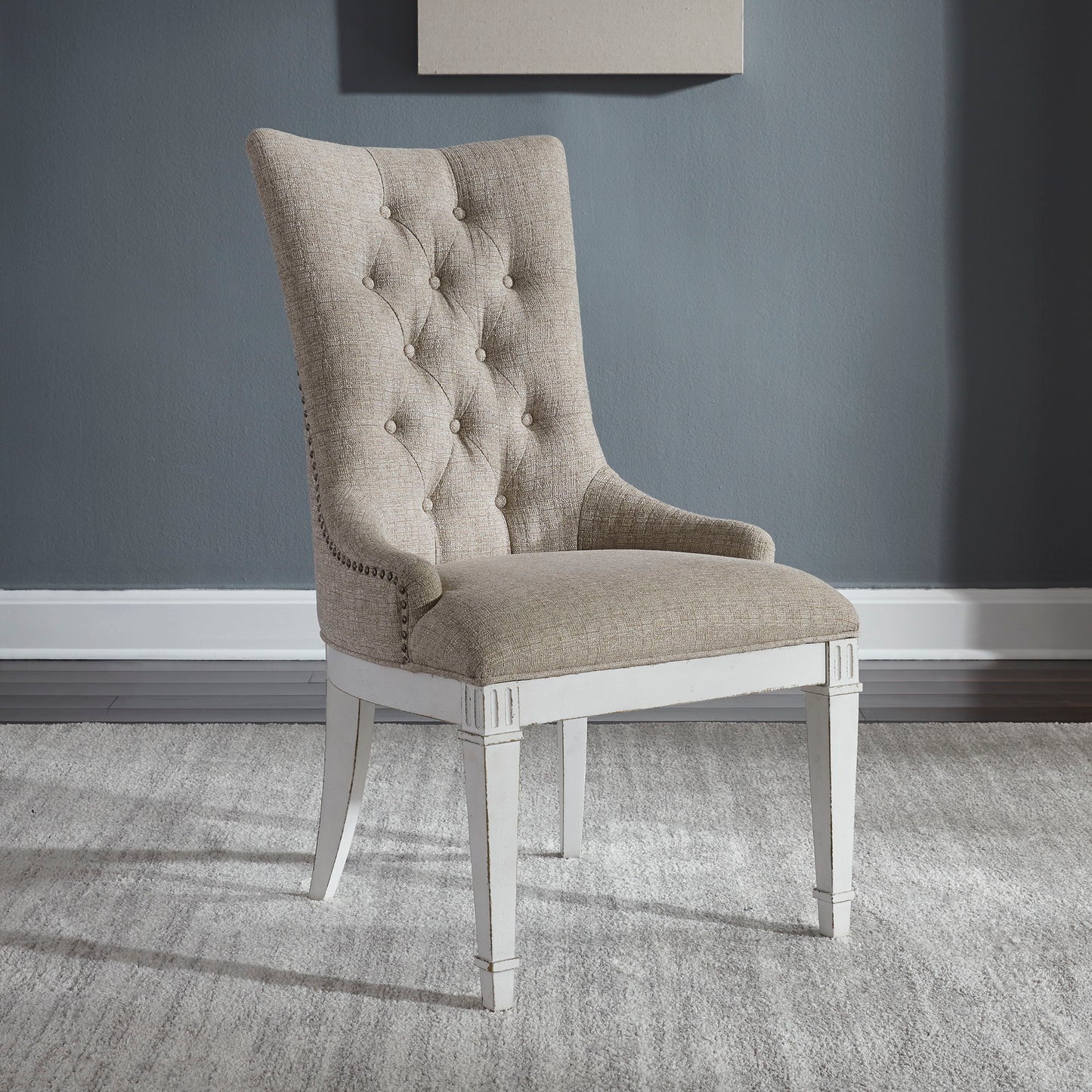 Abbey Park - Hostess Chair - Antique White