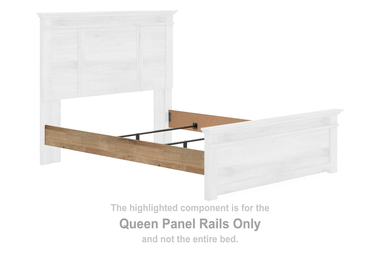 Makidern - Queen Panel Rails - Tan