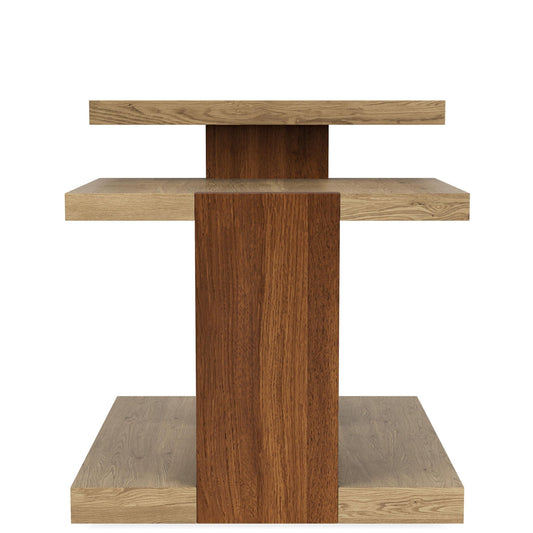 Truett - End Table - Light Brown