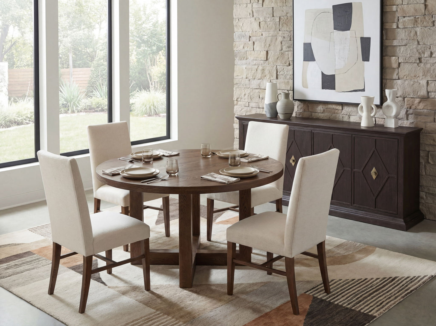 Driftwood - Round Dining Table