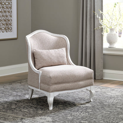 Magnolia Manor - Upholstered Accent Chair - Antique White
