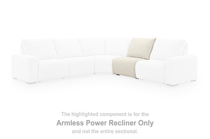 East Loft - Armless Power Recliner - Chia