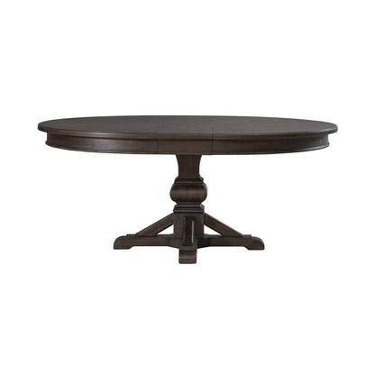 Paradise Valley - Pedestal Table - Saddle Brown