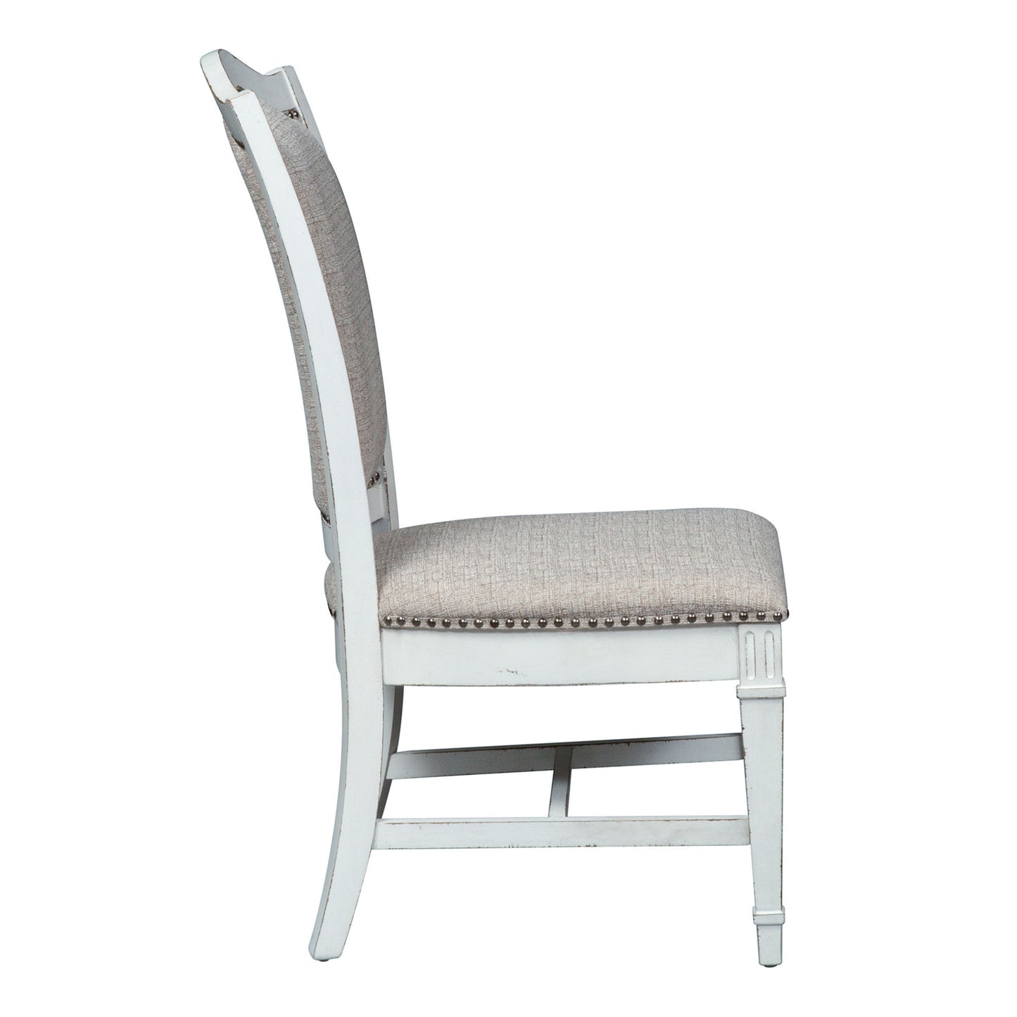 Abbey Park - Upholstered Side Chair - Antique White