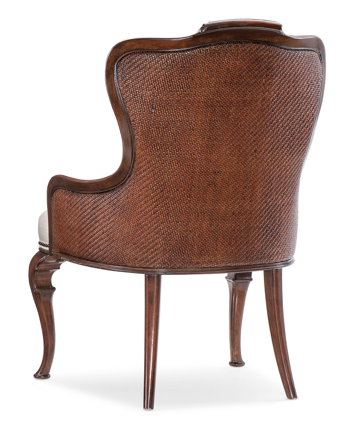 Charleston - Upholstered Arm Chair (Set of 2) - Dark Brown