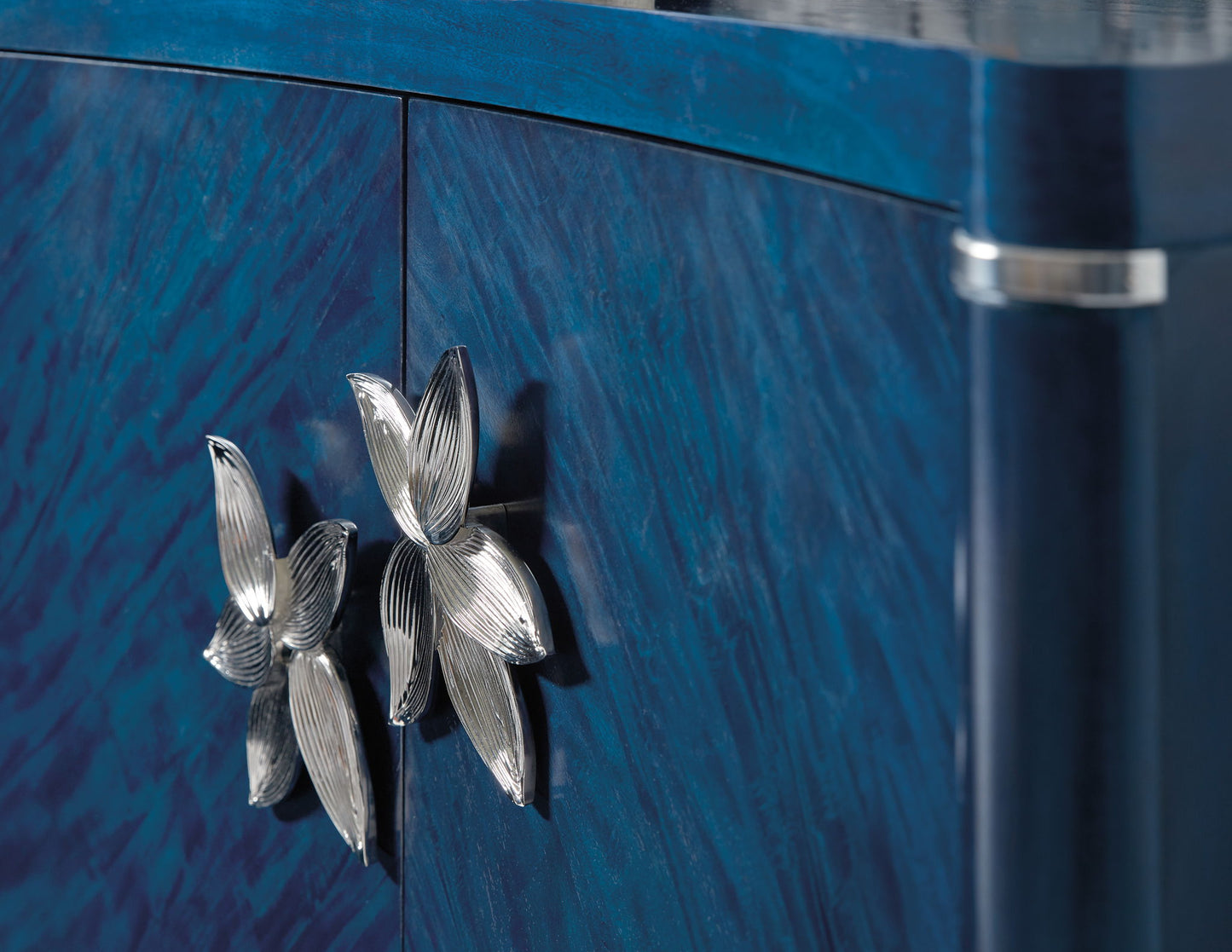 Melange - Sapphire Accent Chest - Blue