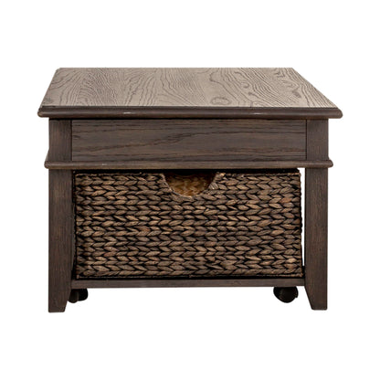 Mill Creek - Lift Top Cocktail Table - Peppercorn