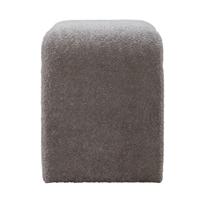 Cascade Falls - Upholstered Accent Stool - Satin Espresso