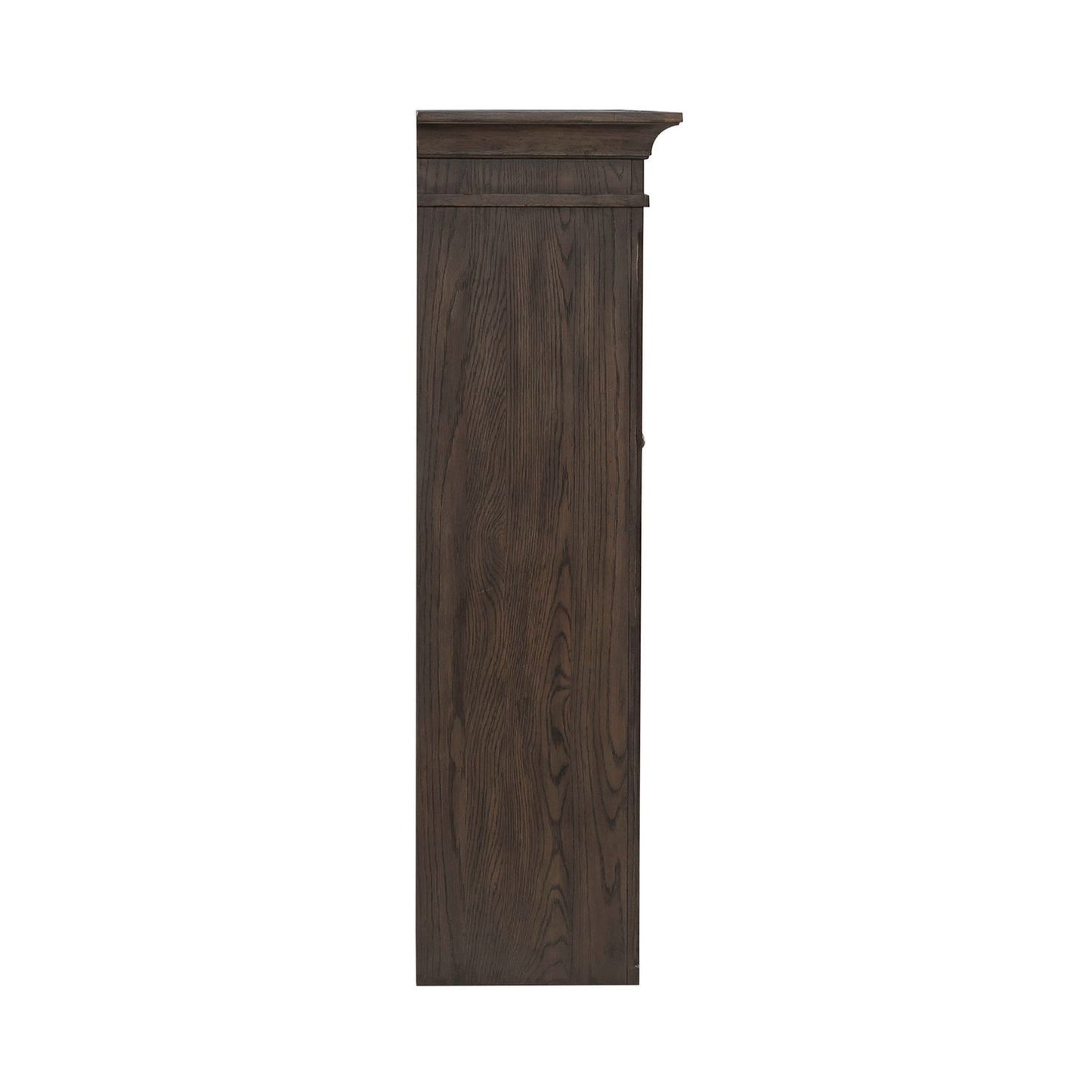 Paradise Valley - Executive Credenza Hutch - Saddle Brown