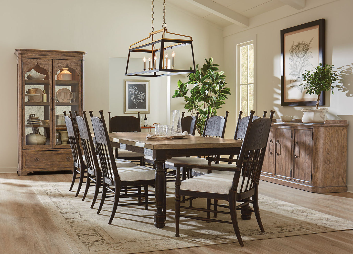 Americana - Four-Door Buffet - Light Brown