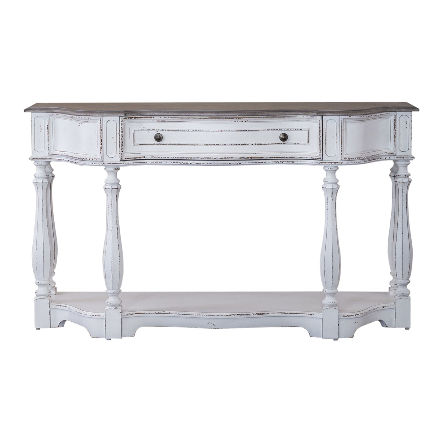 Magnolia Manor - Hall Console Table - Antique White