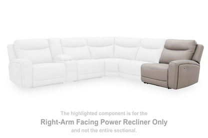 Gravier - RAF Zero Wall Power Recliner - Gray