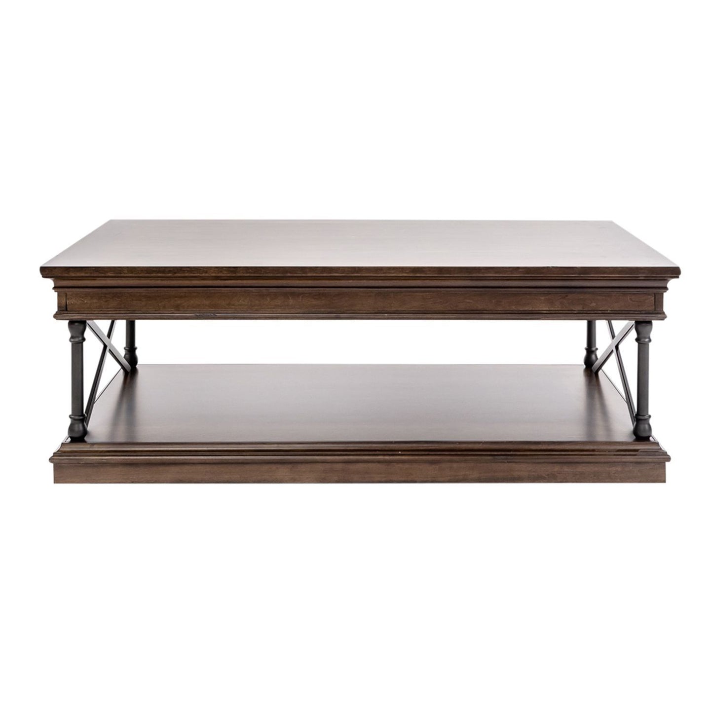 Tribeca - Rectangular Cocktail Table - Cordovian Brown