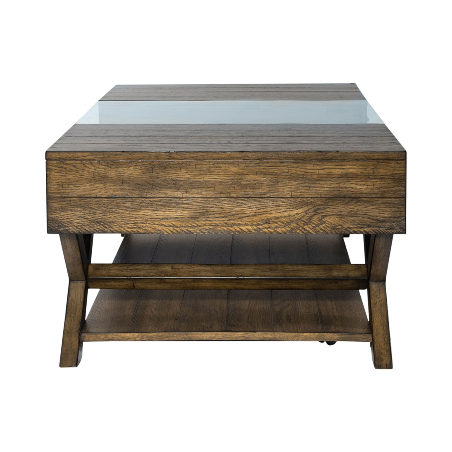 Lennox - Display Cocktail Table - Weathered Chestnut