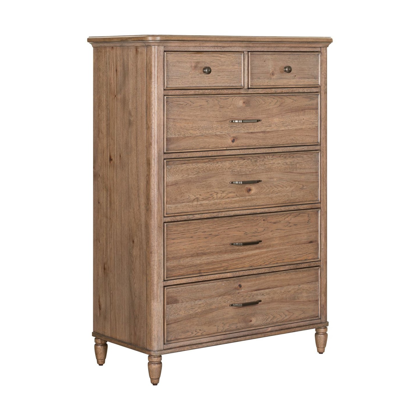 Hickory Grove - Landscape Mirror - Heirloom Brown