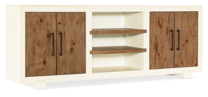 Big Sky - Tahoe Entertainment Console - Beige / Light Brown