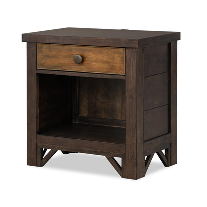 Lake House - Two Tone Open Nightstand