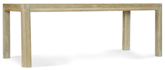 Surfrider - Rectangle Dining Table With 1-18" Leaf - Light Brown