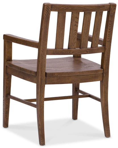Driftwood - Splatback Arm Chair (Set of 2)