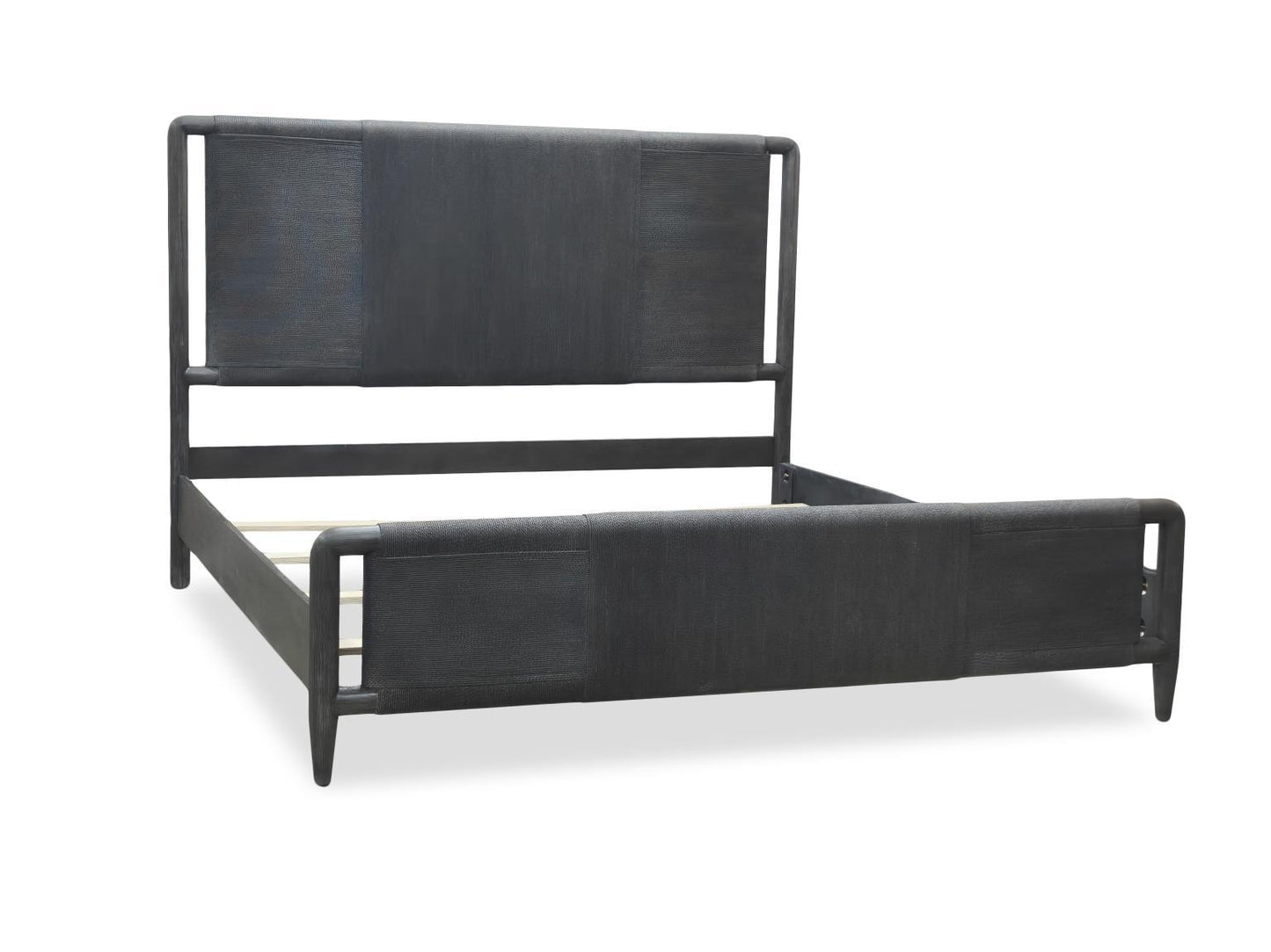 Maren - Complete Woven Panel Bed