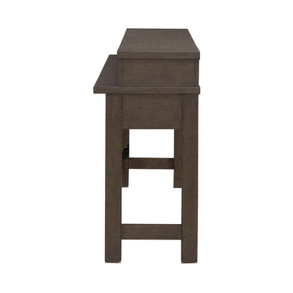 Cascade Falls - Console Bar Table - Satin Espresso