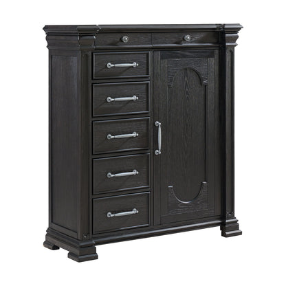 Kings Court - 1 Door And 7-Drawer Chest