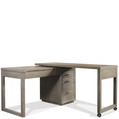 Prelude - Swivel Lift Top L-Desk
