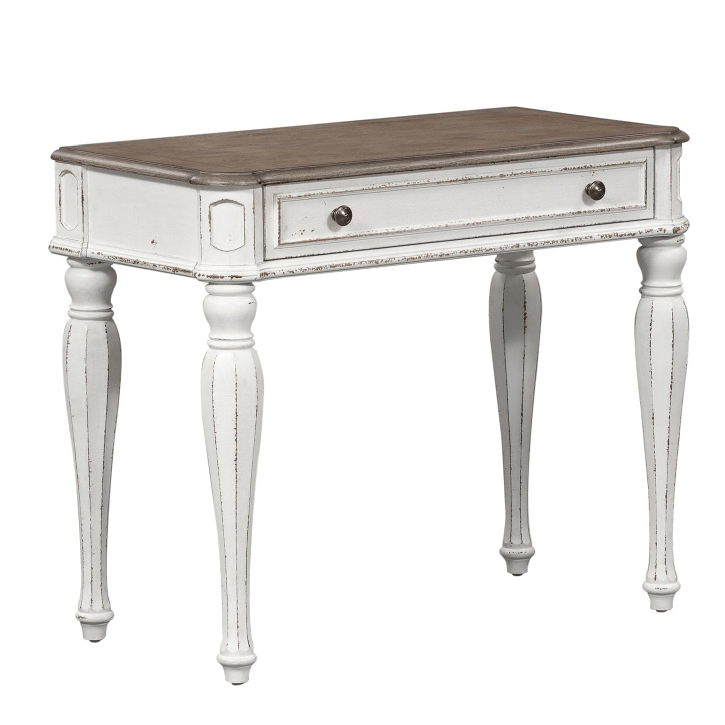 Magnolia Manor - Accent Vanity Desk/Nightstand - Antique White