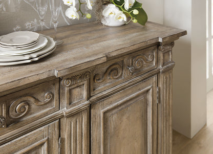Castella - 72" Credenza - Light Brown