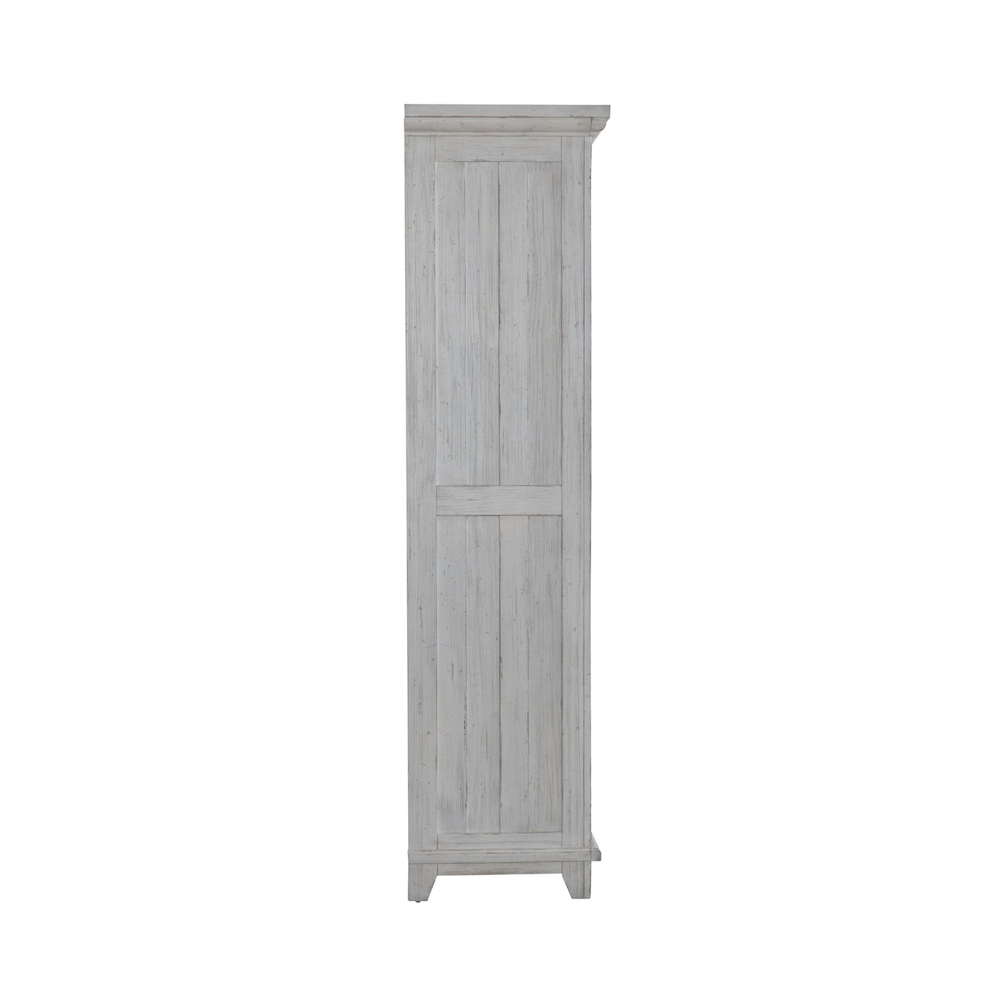 River Place - Armoire - Riverstone White & Tobacco