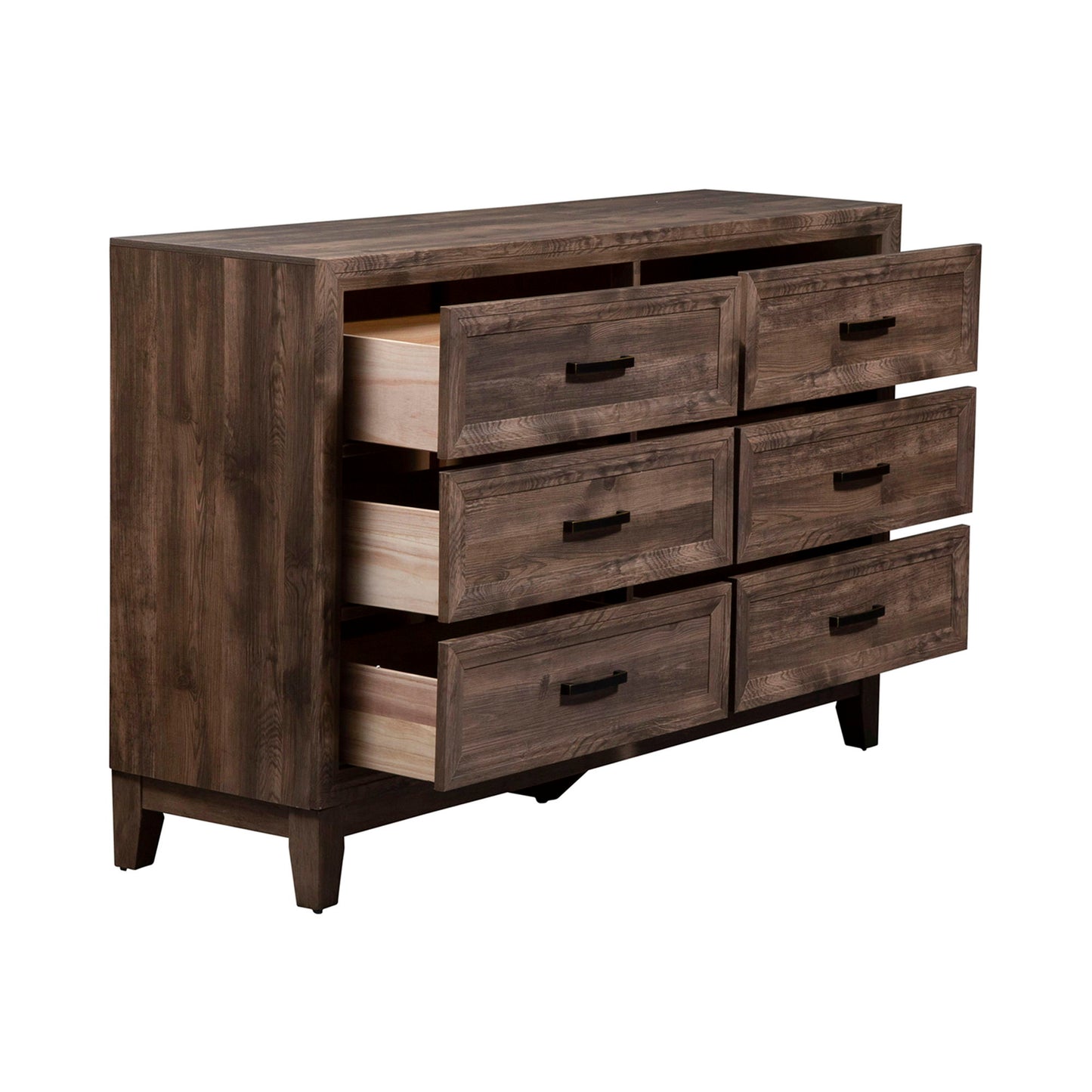 Ridgecrest - 6 Drawer Dresser - Cobblestone