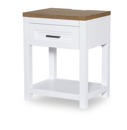 Franklin - Open Nightstand - White