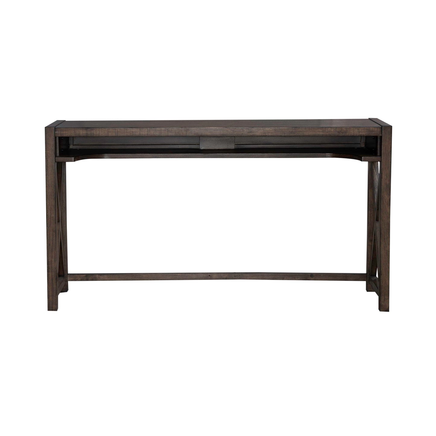 Lennox - Console Bar Table - Weathered Chestnut