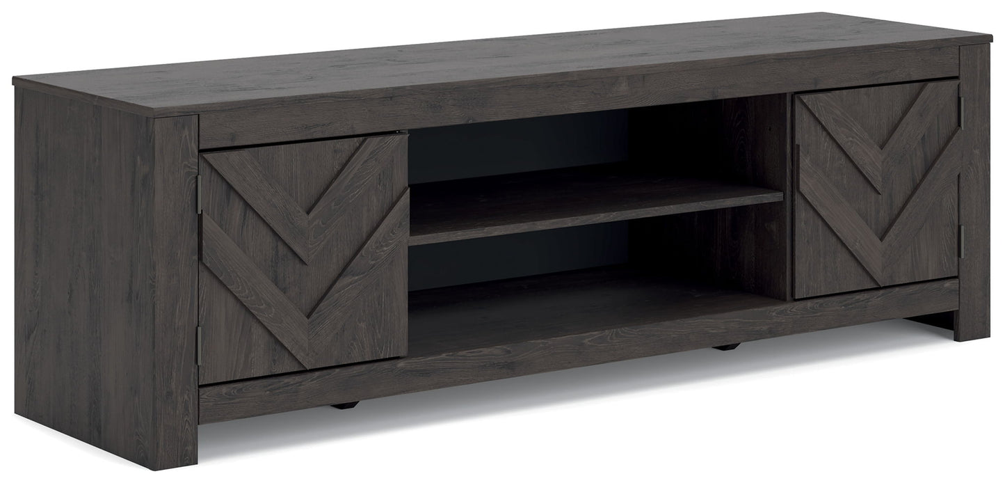 Cayboni - LG TV Stand With Fireplace Option