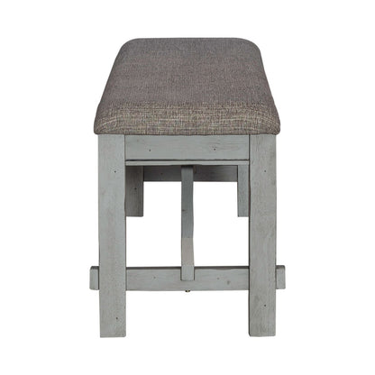 Newport - Dining Bench - Smokey Gray / Carbon Gray