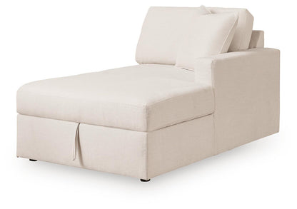 Modmax - RAF Corner Chaise With Storage - Oyster