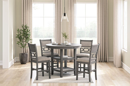 Wrenning - Drm Counter Table Set (Set of 5) - Gray