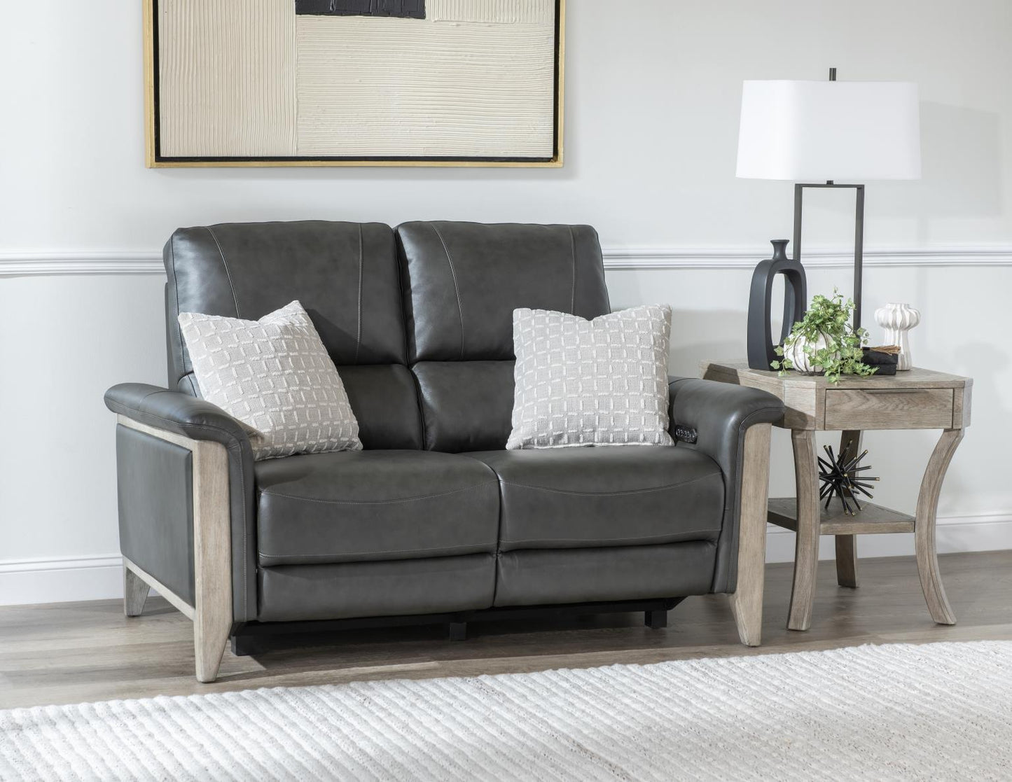 Esme Ravello - Loveseat - Halifax Flax
